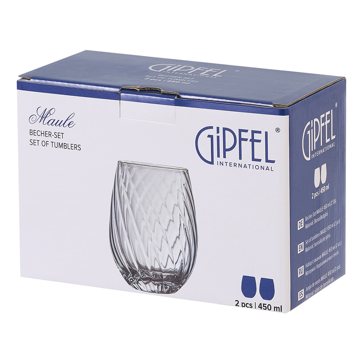 Набор стаканов Gipfel Maule 53000 450 мл 2 предмета фото