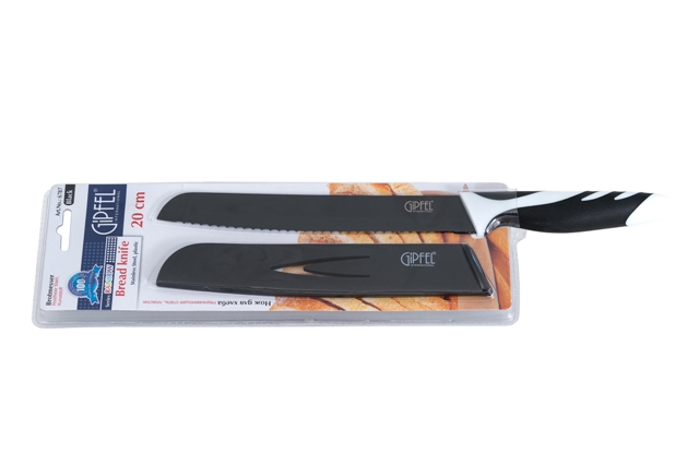 Хлебный нож Stahlberg Rainbow 6787-S, цвет черный - фото 1
