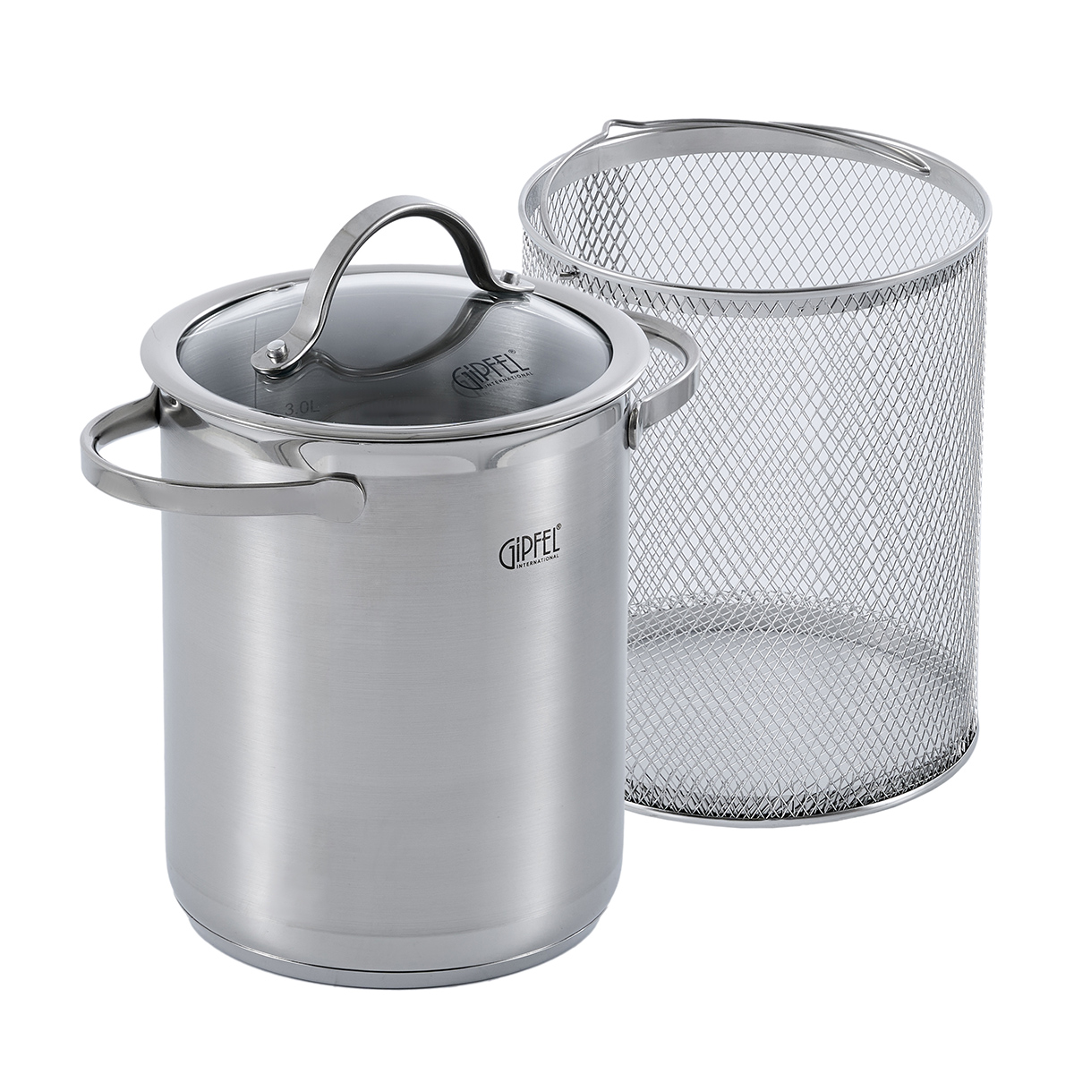 Кастрюля для варки овощей Gipfel Victory 1303 17 см/3,8 л