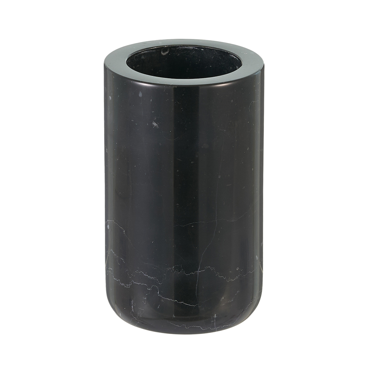 Стакан для зубных щеток Gipfel Marble Nero 43430 12x7 см