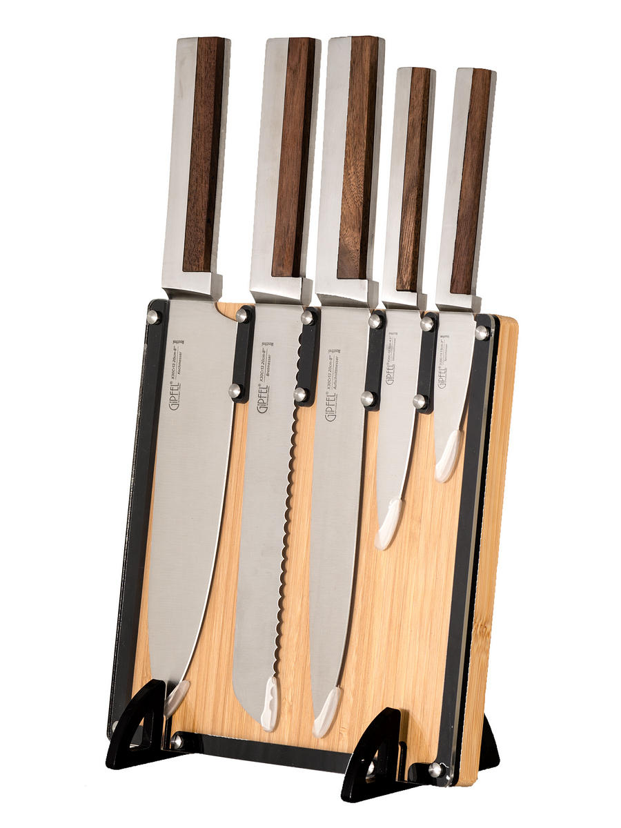 Набор кухонных ножей Gipfel Fort 8423, цвет стальной - фото 1