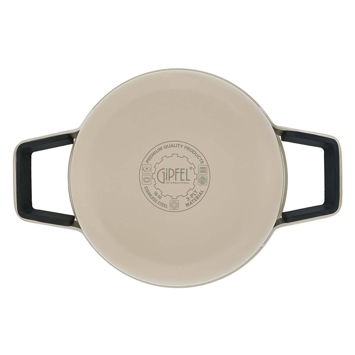 Кастрюля из нержавеющей стали Gipfel Bristol 52949 18 см/2,3 л фото