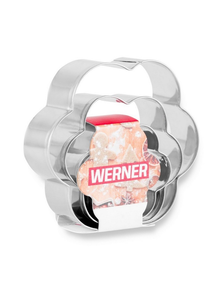 Набор из 3 формочек для выпечки Werner Anzio 50031 7x7x2 см фото