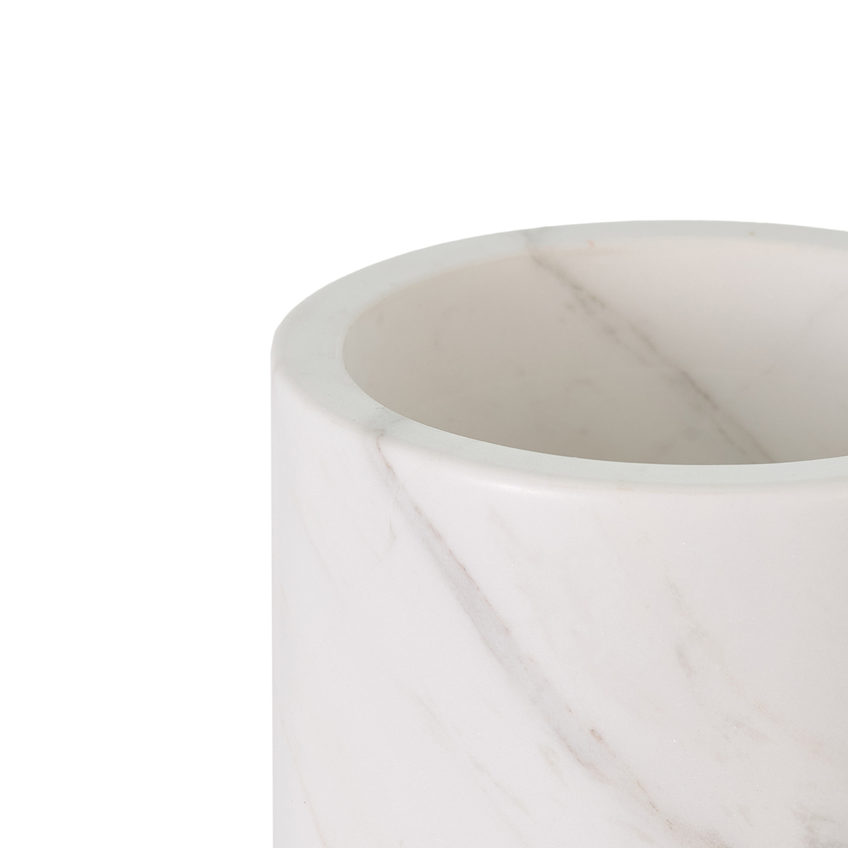 Ершик для унитаза напольный Gipfel Marble Bianco 43438 13x10/40 см фото