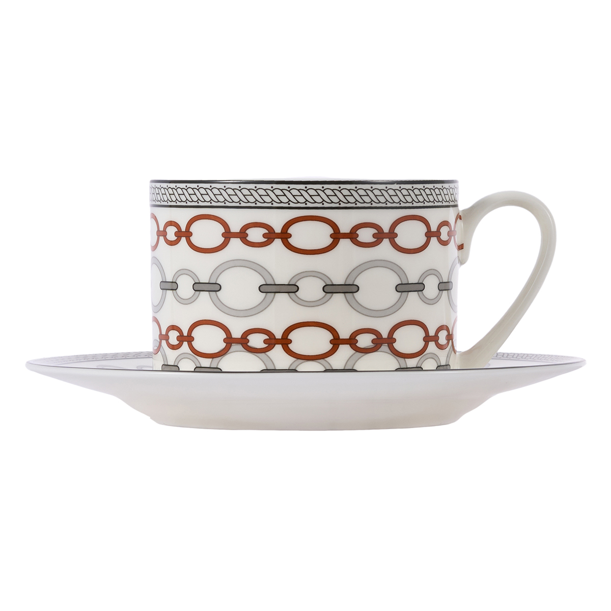 Чайная пара Gipfel Aragon 43476 чашка 200 мл блюдце 15 см фото