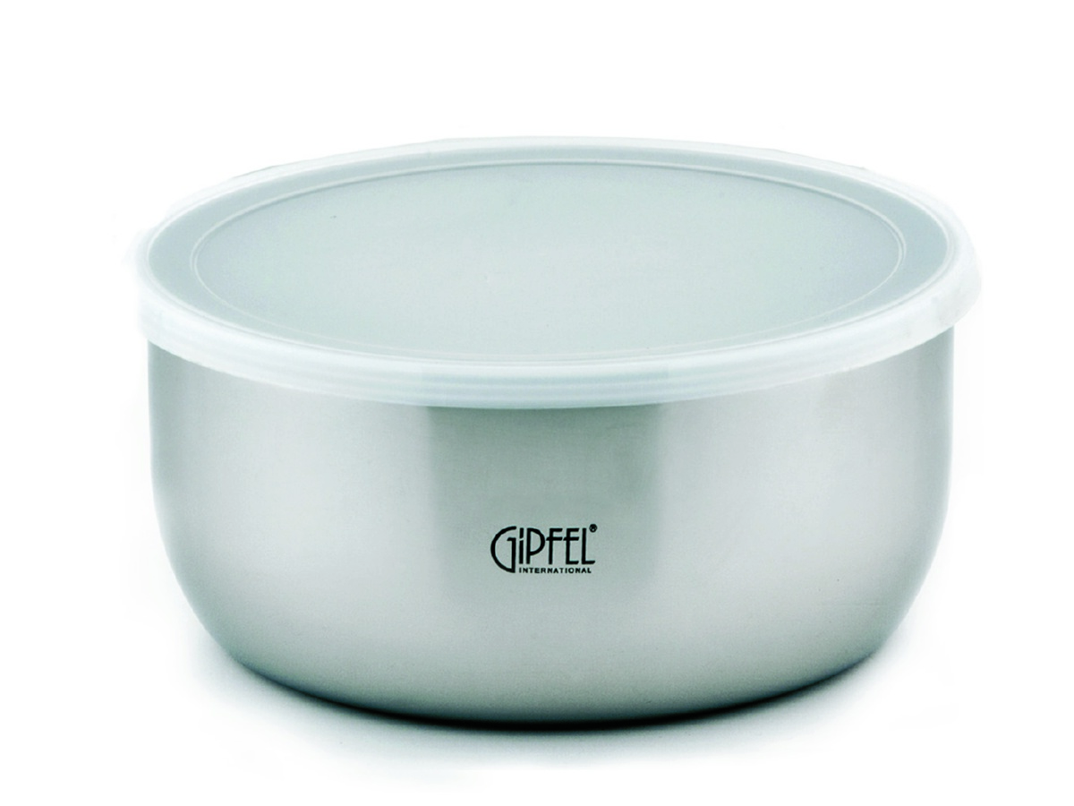 картинка 6144 GIPFEL Салатница с пластиковой крышкой OLERA 1,7 от магазина Gipfel