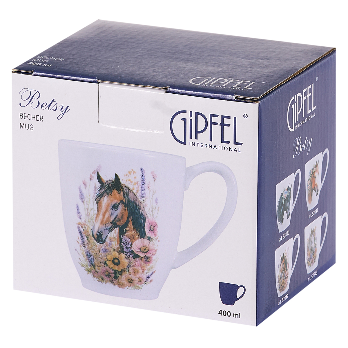 Кружка Gipfel Betsy 52842 400 мл фото