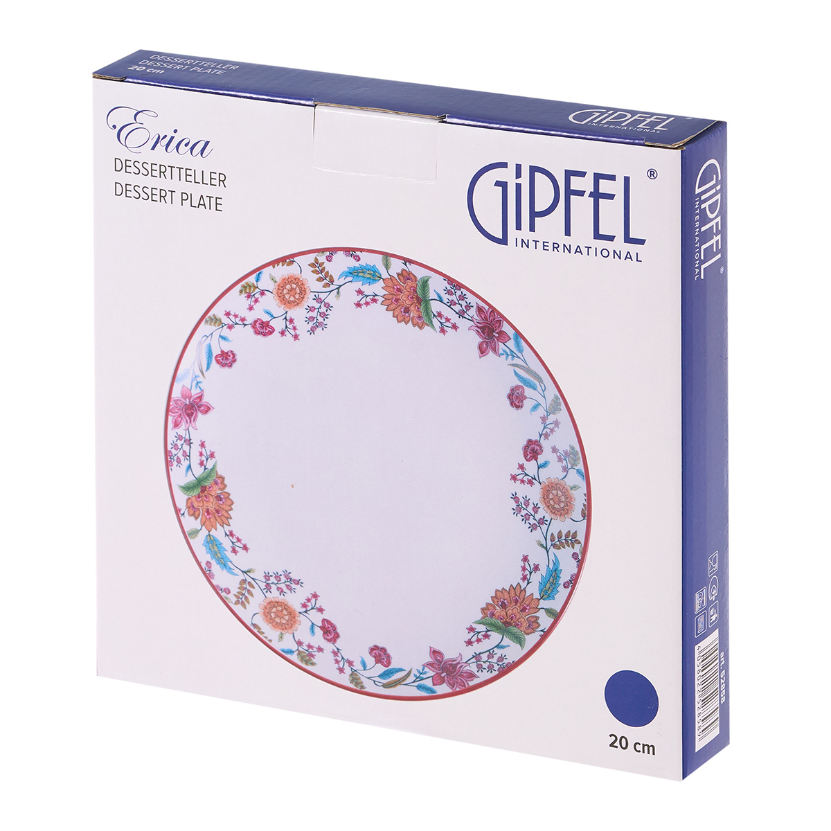 Тарелка закусочная Gipfel Erica 52858 20 см фото