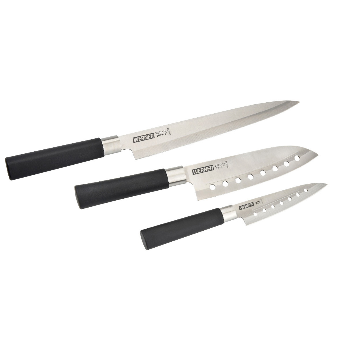 Набор ножей WERNER JAPANESE 50273 3пр