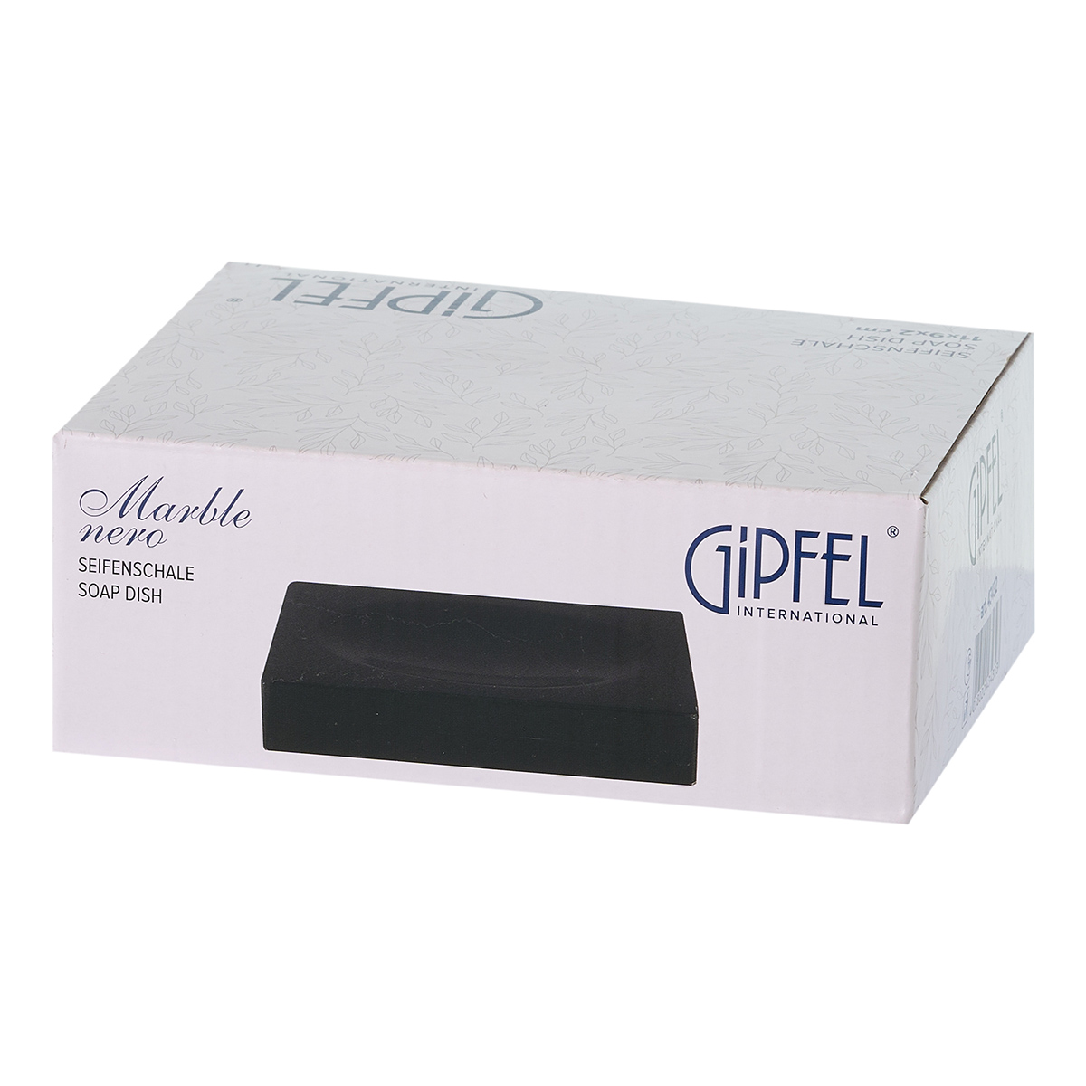 Мыльница Gipfel Marble Nero 43432 11x9х2 см фото