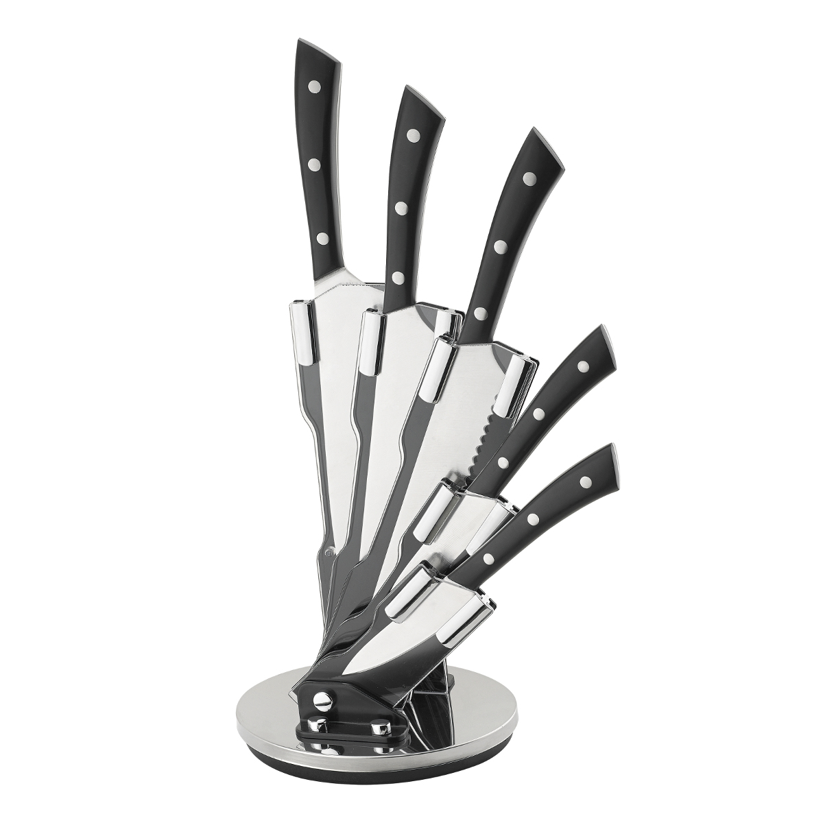 Набор кухонных ножей Gipfel Domaso 51695, цвет черный