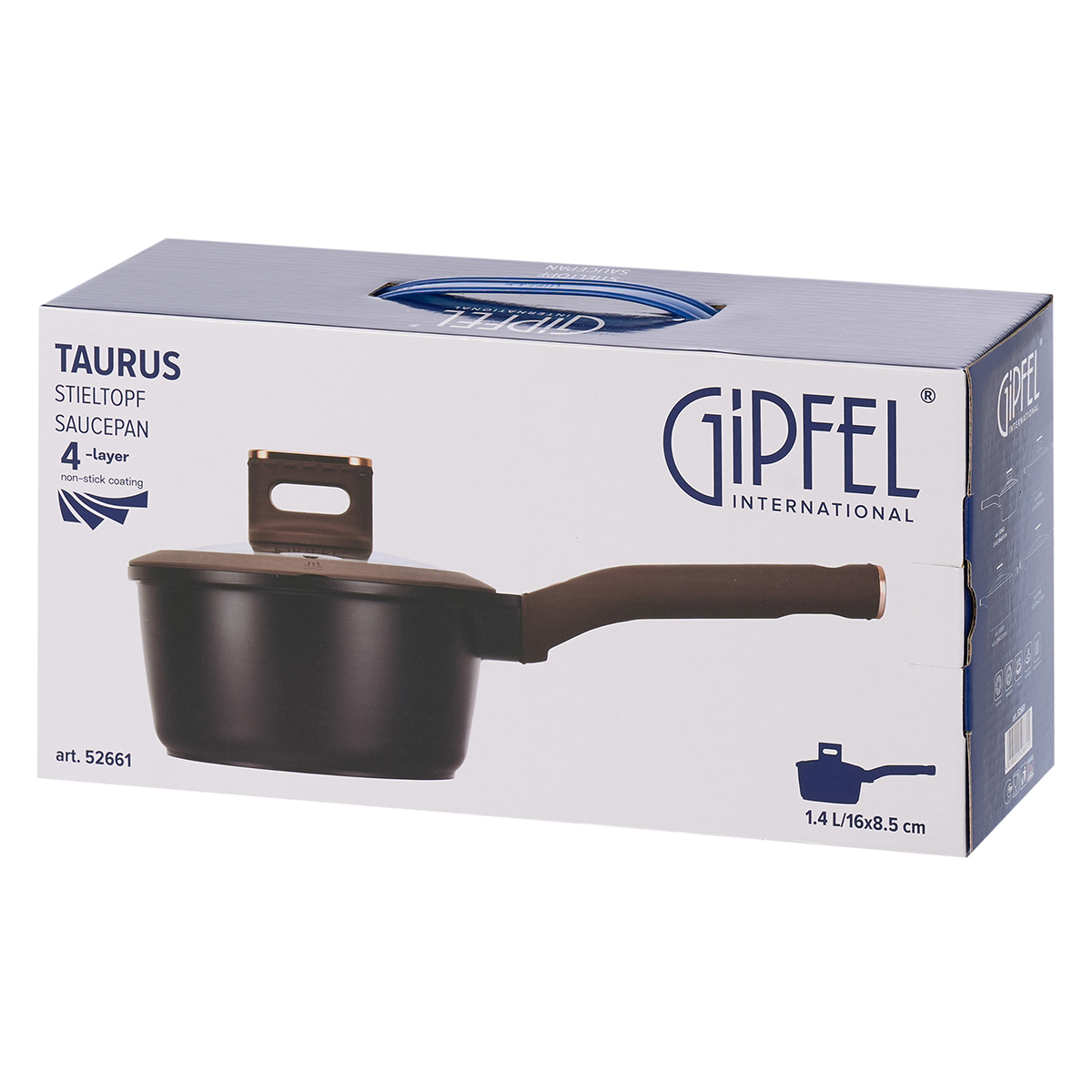 Алюминиевый ковш Gipfel Taurus 52661 16 см/1,4 л фото