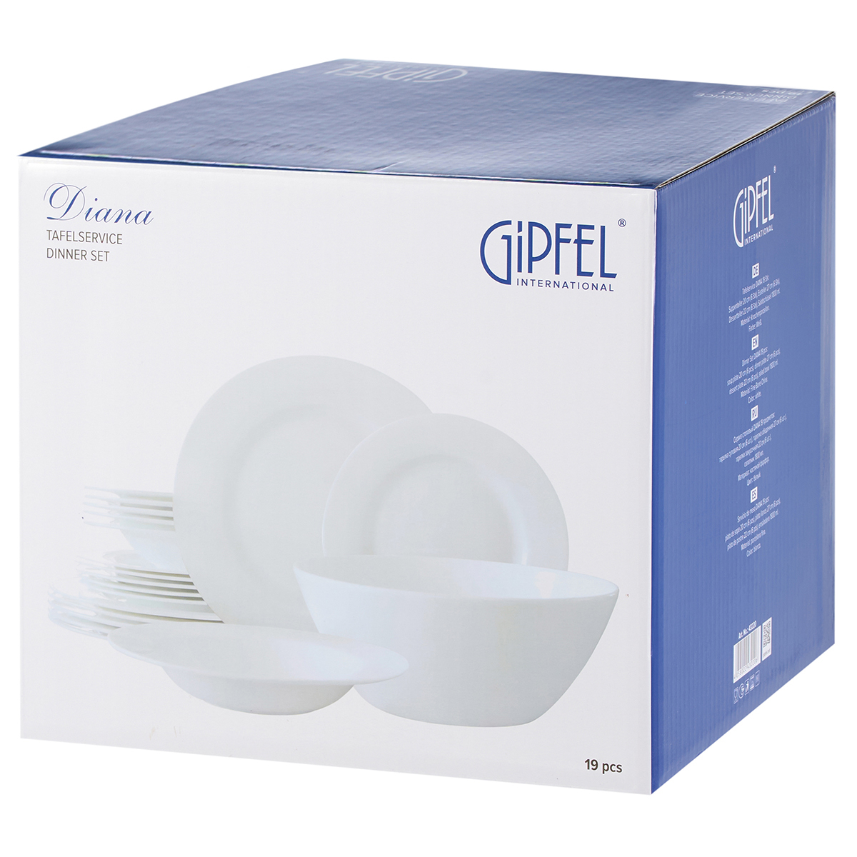 Сервиз столовый Gipfel Diana 43220 19 предметов фото