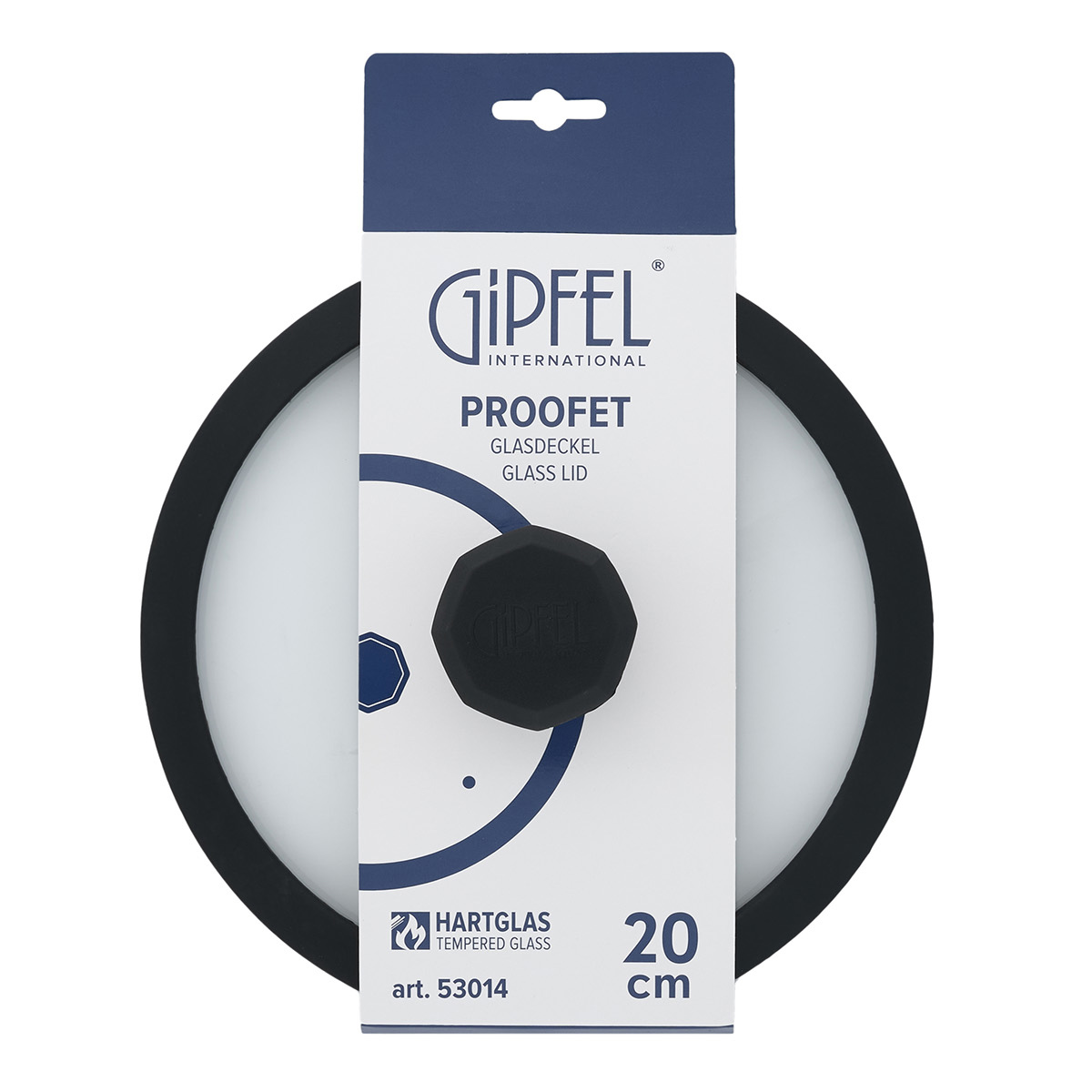 Крышка стеклянная Gipfel Proofet 53014 20 см фото