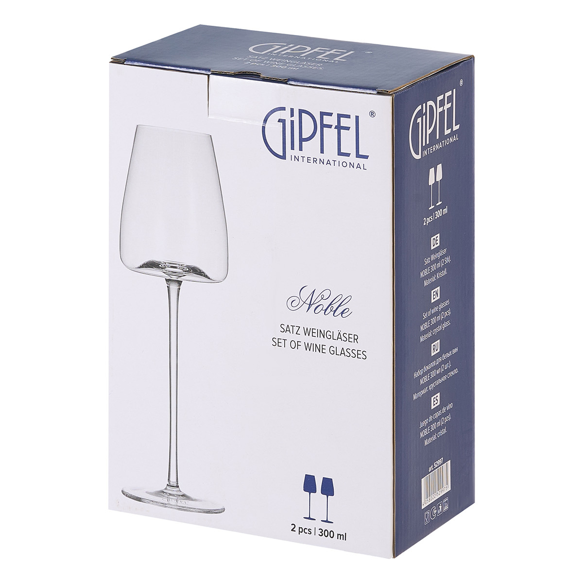 Набор из 2 бокалов для белых вин Gipfel Noble 52997 300 мл фото