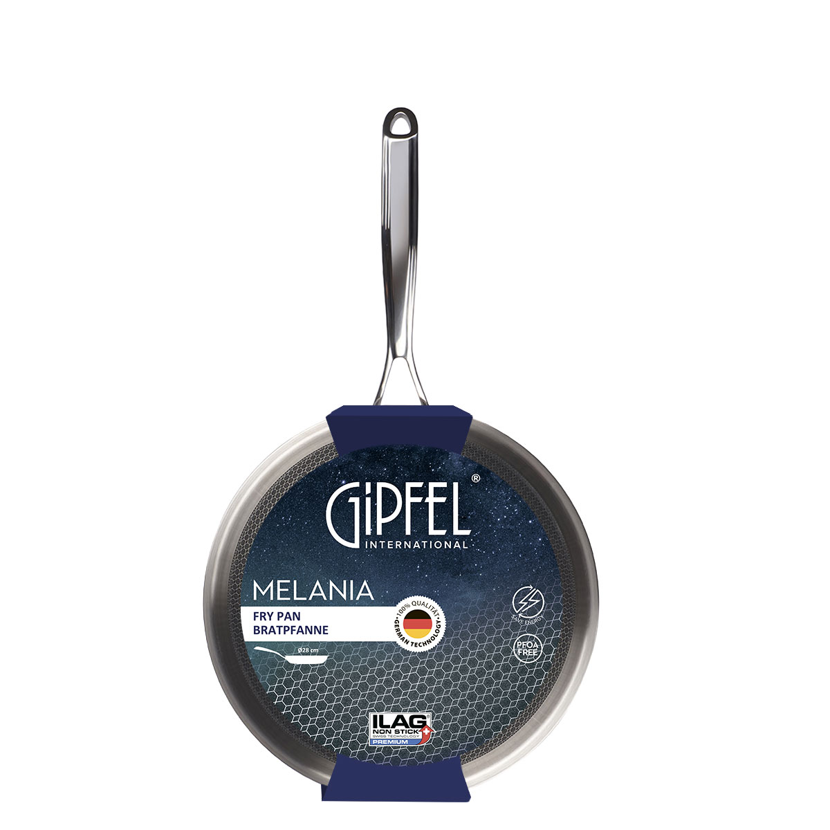 Сковорода из нержавеющей стали Gipfel Melania 0391 28 см фото