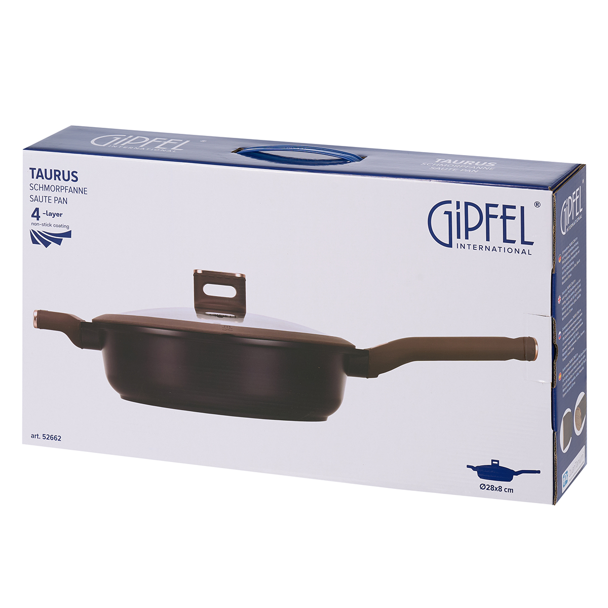 Сотейник Gipfel Taurus 52662 28 см/4,1 л фото