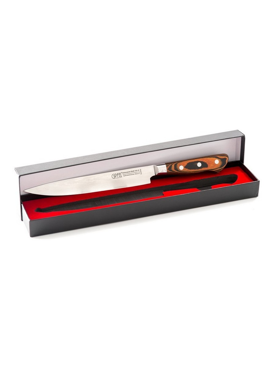 Нож для мяса Gipfel Kyoto 8414, цвет деревянный