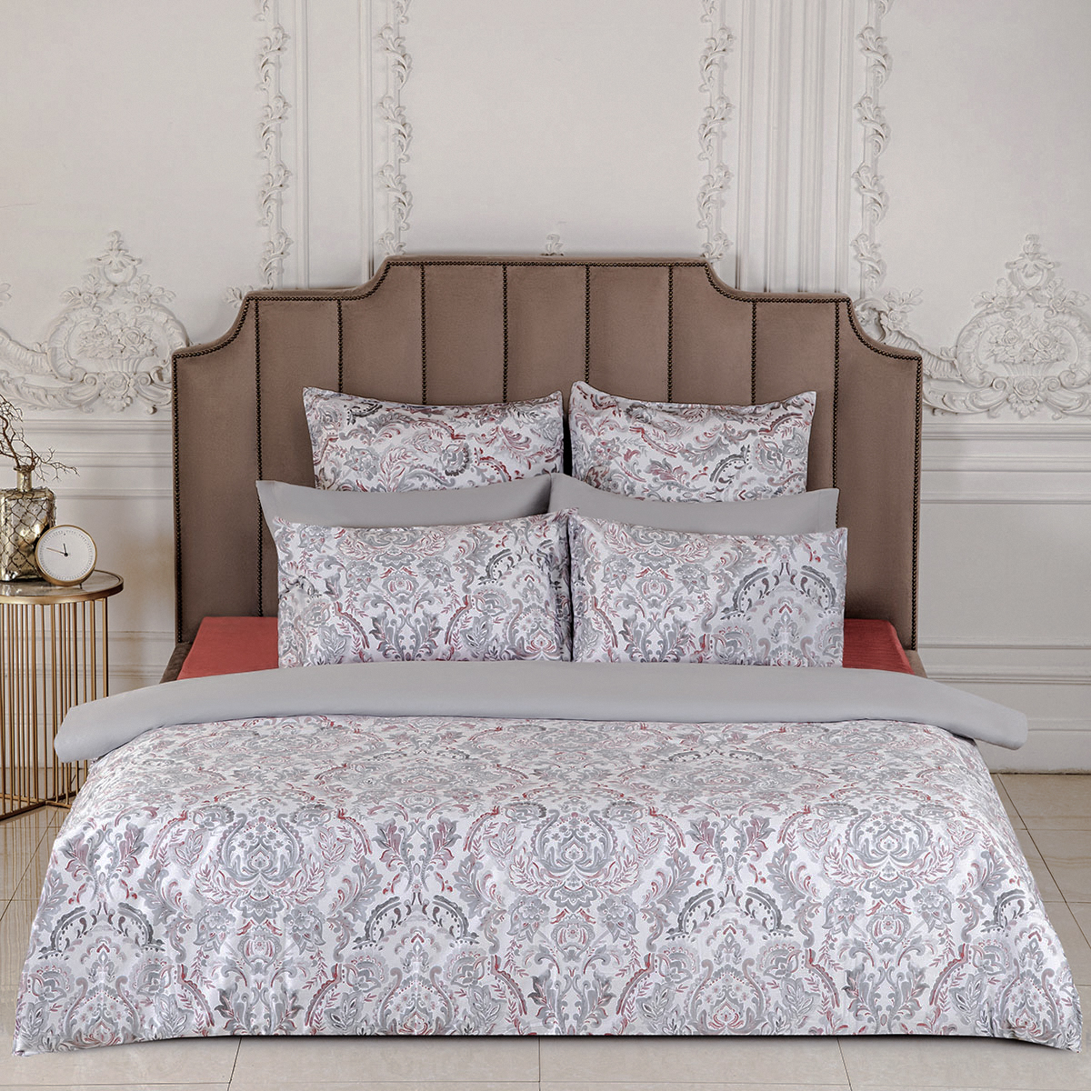 Комплект постельного белья семейный Gipfel Barocco 42668, цвет розовый - фото 1