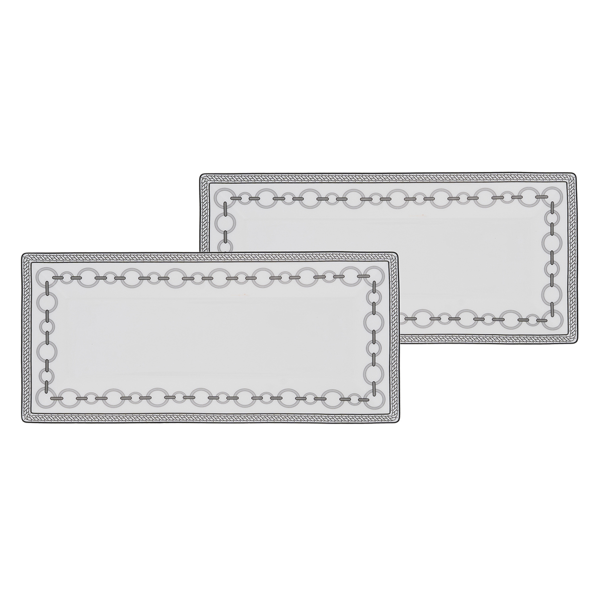 Набор тарелок сервировочных Gipfel Aragon 43472 26х12 2 предмета фото