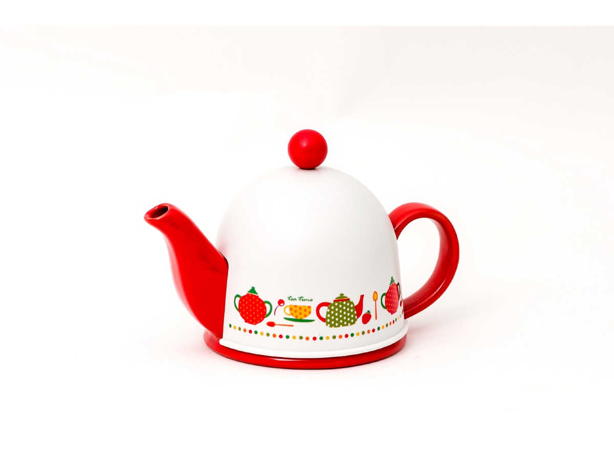 Заварочный чайник Gipfel Arondo 3847, цвет красный