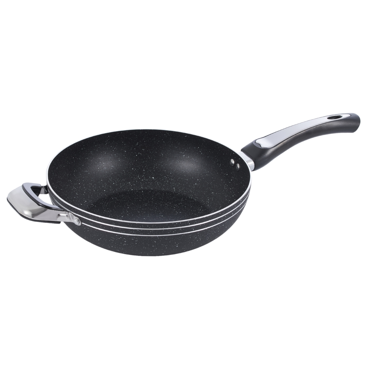 Сковорода-вок алюминиевая Maestri Mezzo 80034 26 см фото