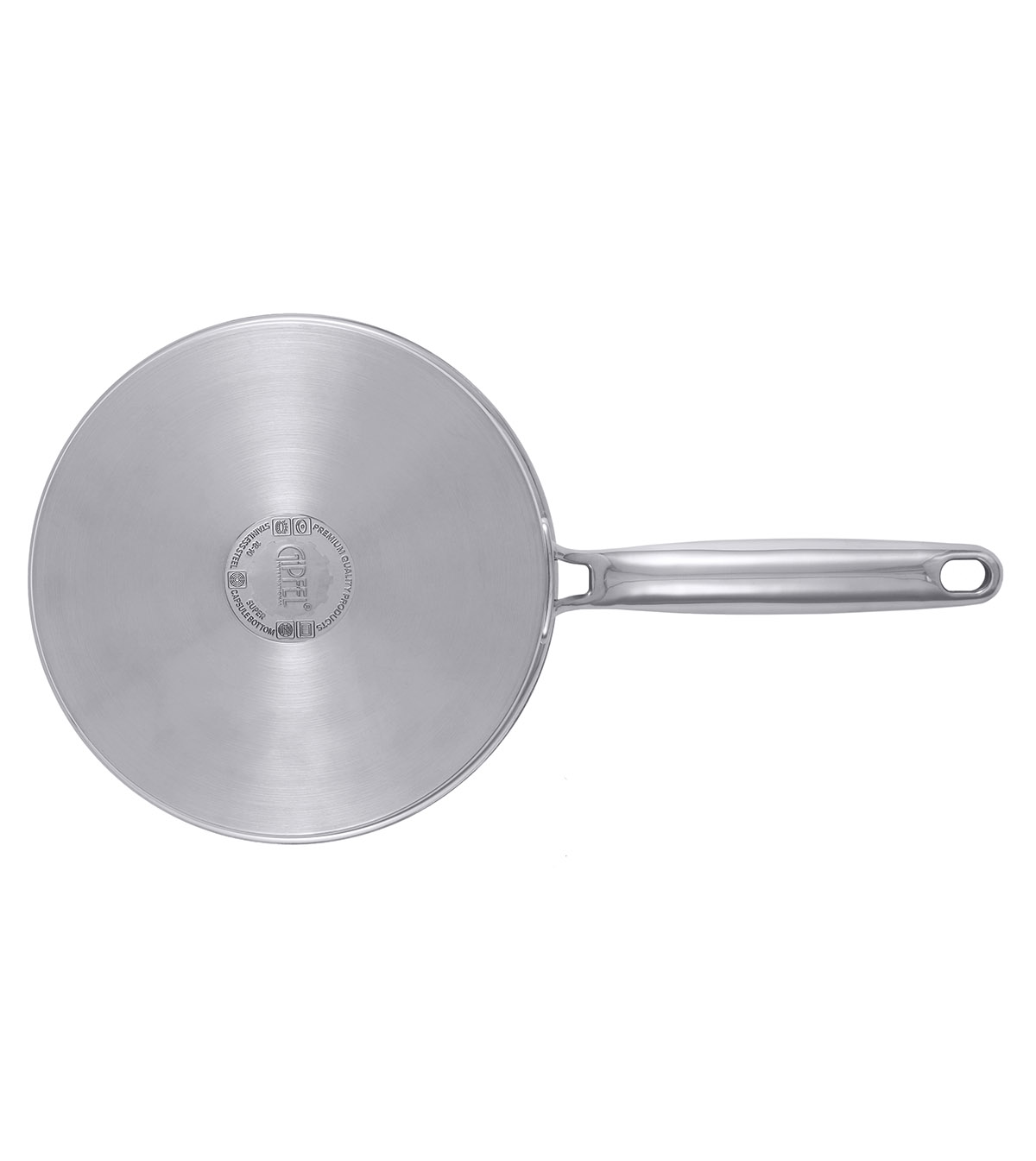 Сковорода-сотейник из нержавеющей стали Gipfel Prestige 1220 24 см/2,7 л фото