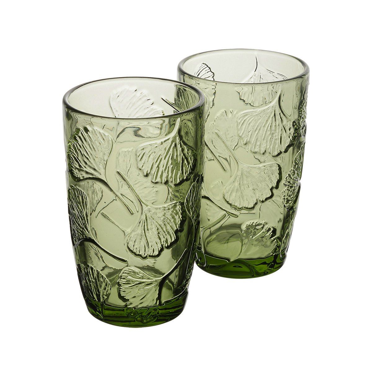 Набор стаканов GIPFEL GINKGO 51179 2шт, цвет зеленый