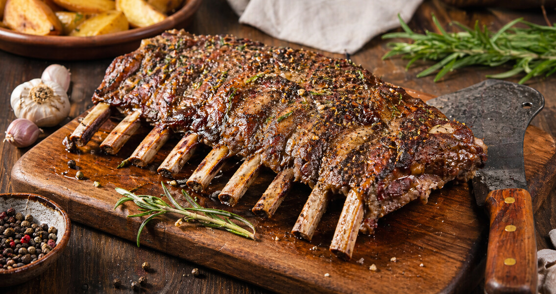 Бараньи ребрышки в духовке