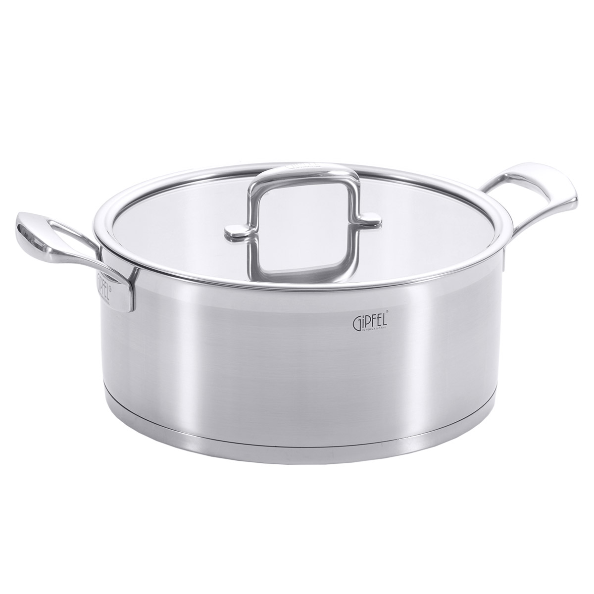 Кастрюля из нержавеющей стали Gipfel Prestige 1237 28 см/6,7 л