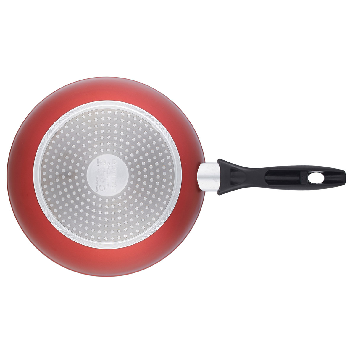 Сковорода алюминиевая с крышкой Maestri Irise 80015 24 см фото