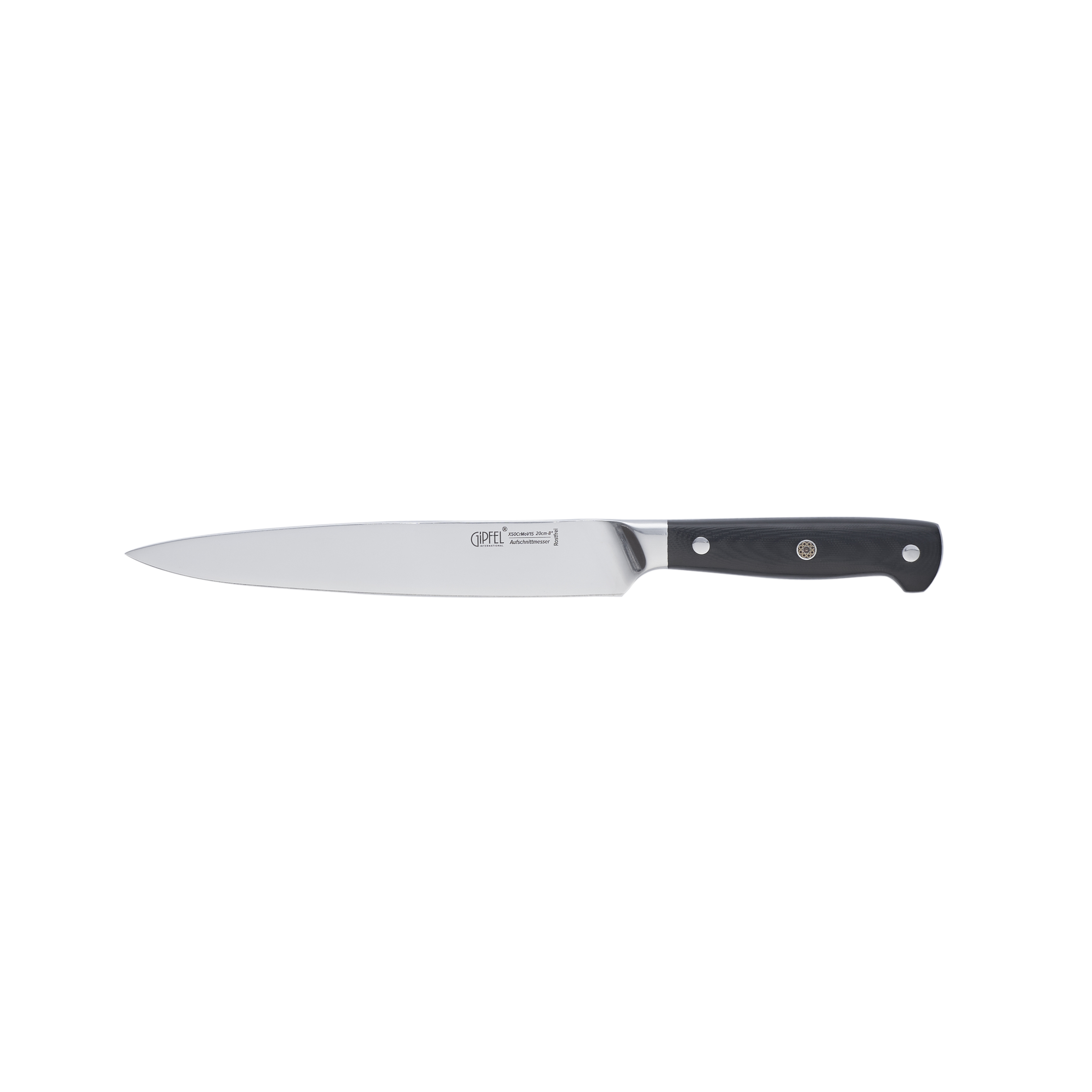 Нож разделочный GIPFEL NEW PROFESSIONAL 8651 20см, цвет черный