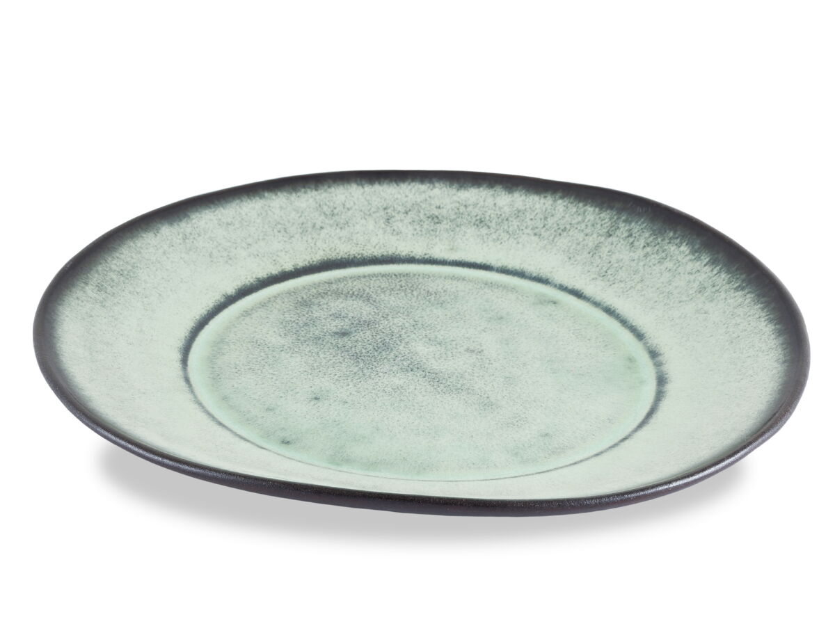 Тарелка круглая с полями Gipfel Olive 009000071 27 см, цвет зеленый