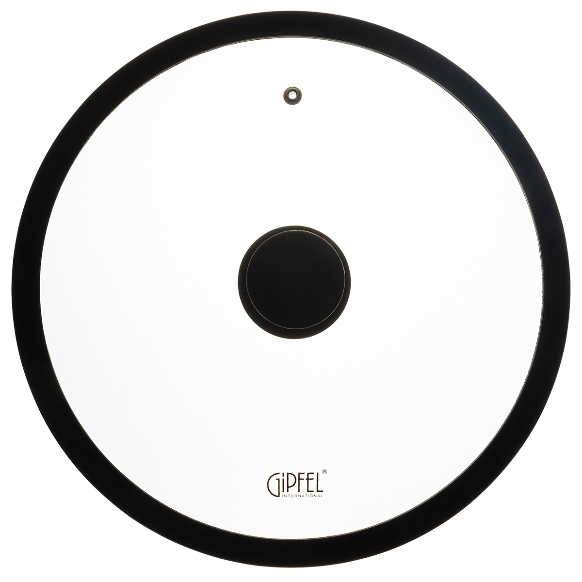 Крышка стеклянная GIPFEL MOORE 51727 28 см, цвет черный