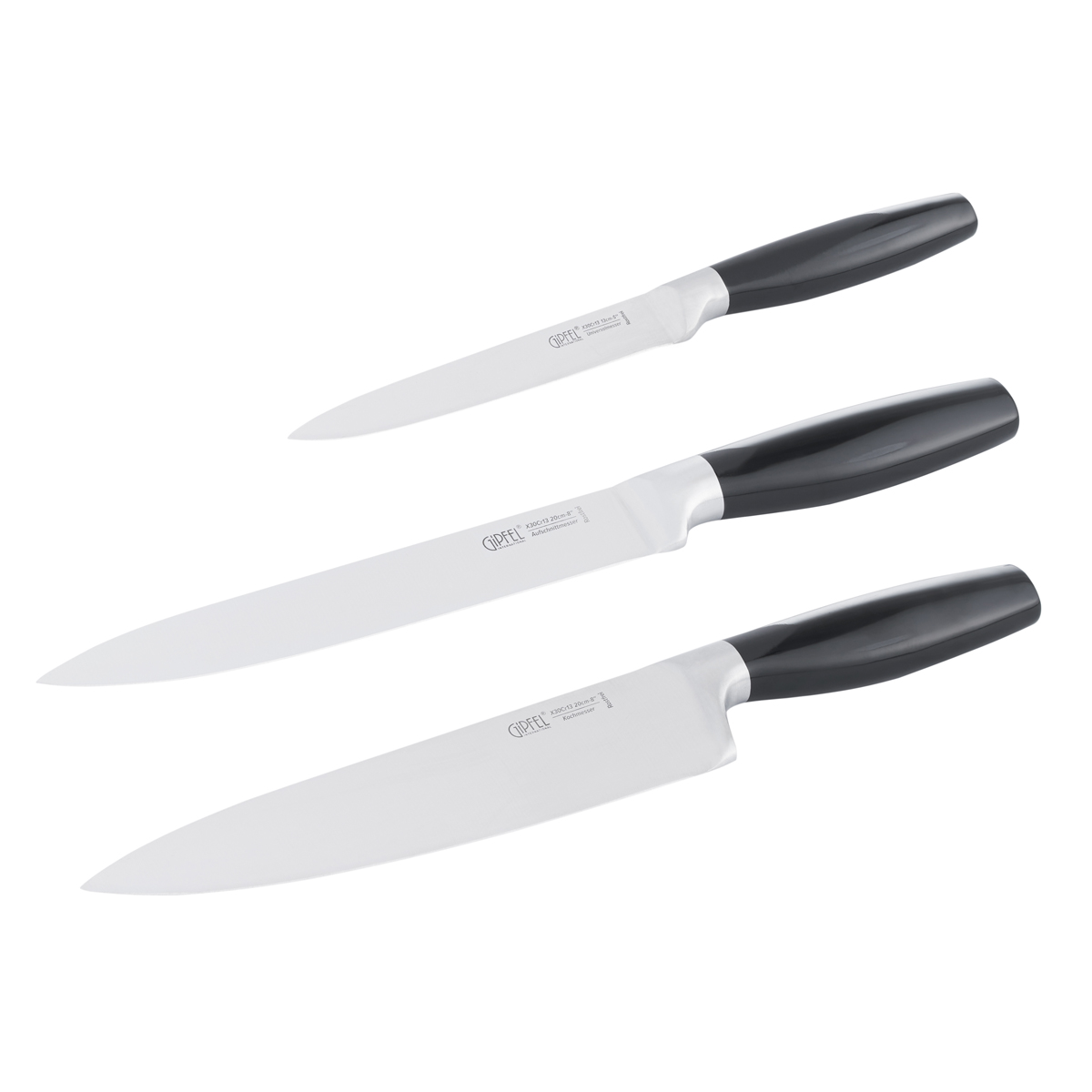 цена Набор ножей Gipfel Zooma 51025 3 предмета