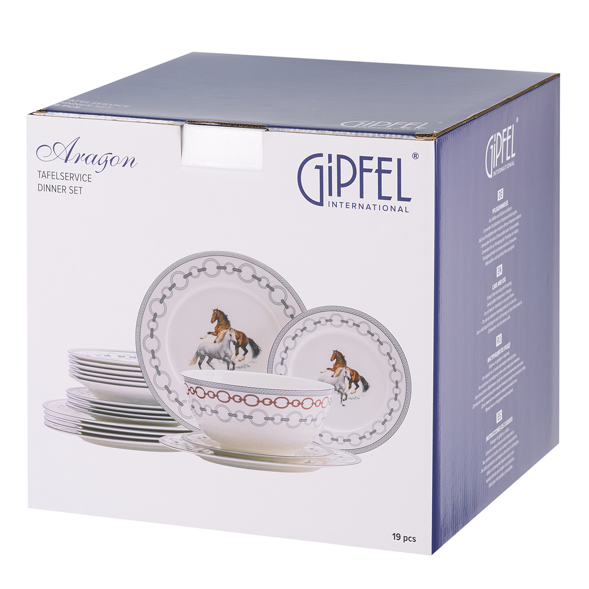 Сервиз столовый Gipfel Aragon 43470 19 предметов фото