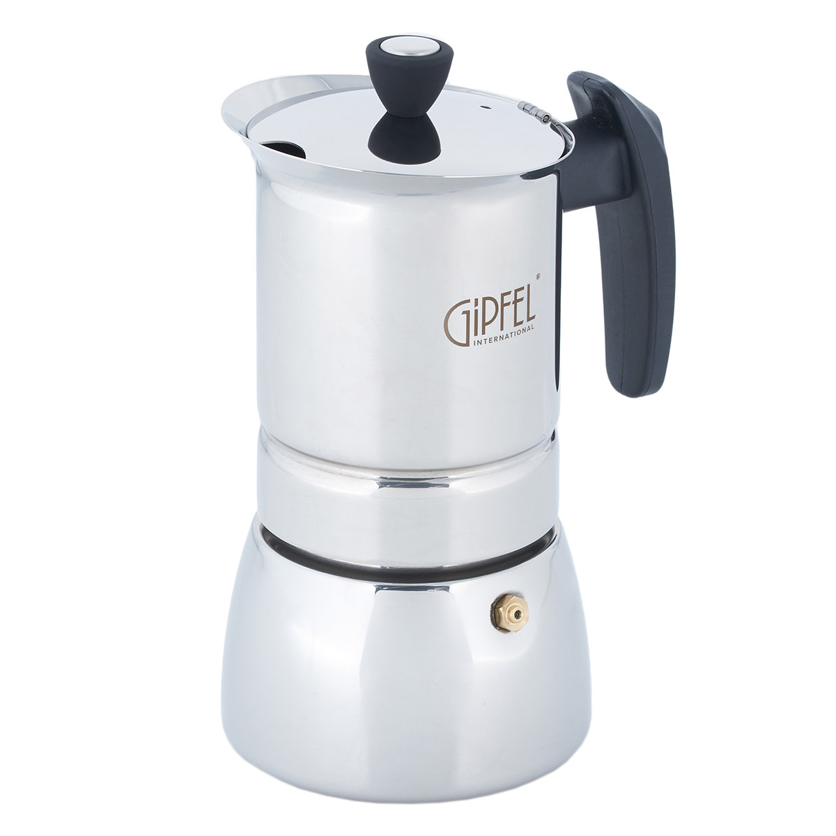 картинка 5329 GIPFEL Гейзерная кофеварка VALS 14,2х20,0см/300мл на 6 чашек от магазина Gipfel
