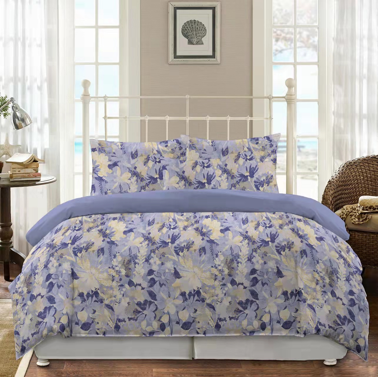 Комплект постельного белья двуспальный евро GIPFEL MADLEN 42452, цвет фиолетовый - фото 1
