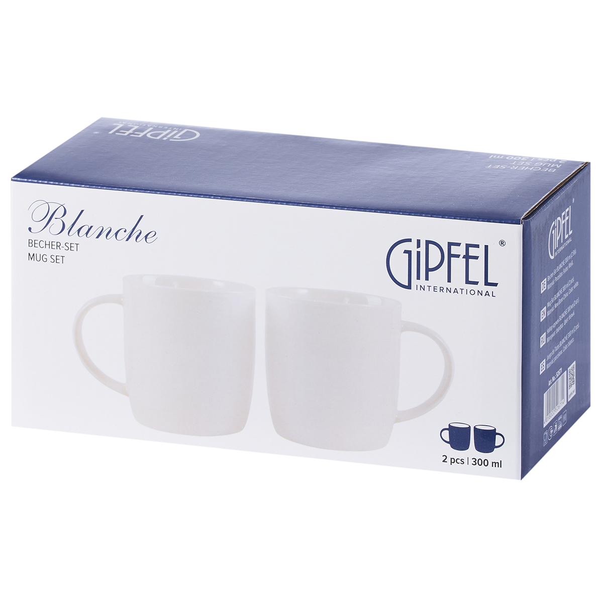 Набор кружек Gipfel Blanche 52671 300 мл фото