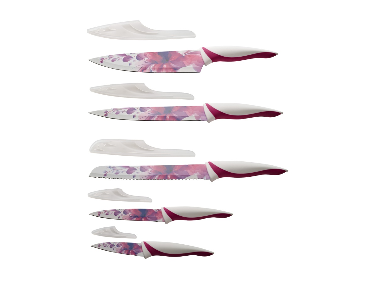 Набор кухонных ножей Gipfel Picnic 6770, цвет белый - фото 1