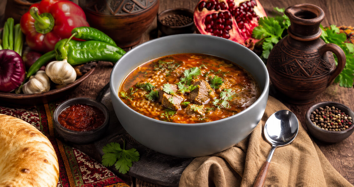 Суп харчо по-грузински – насыщенный вкус с пряными нотами