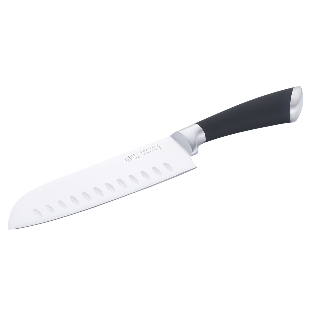 Нож поварской сантоку GIPFEL TURINO 51012 18см
