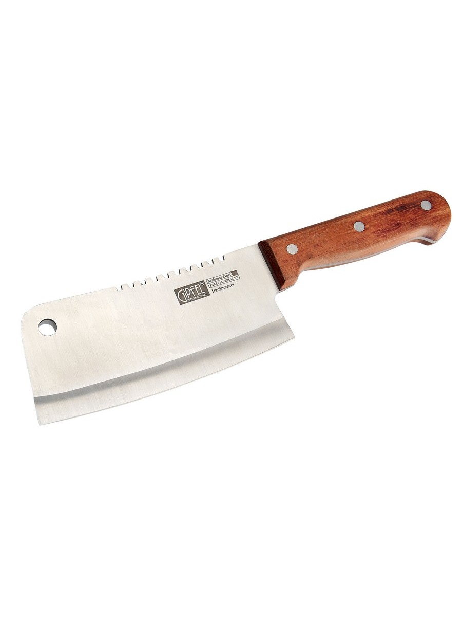 Кухонный нож-топорик Gipfel Lion 6949, цвет черный
