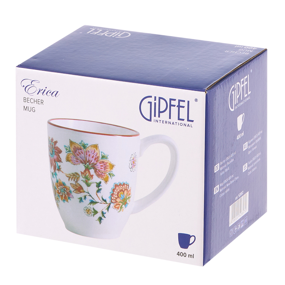Кружка Gipfel Erica 52857 400 мл фото