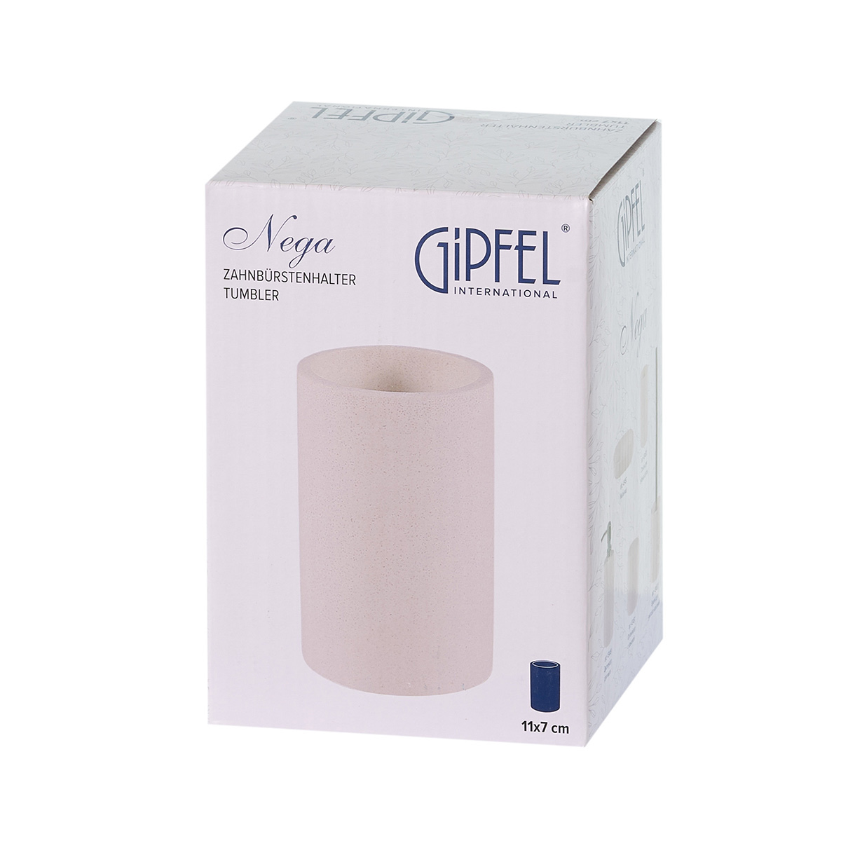 Стакан для зубных щеток Gipfel Nega 43450 11x7 см фото