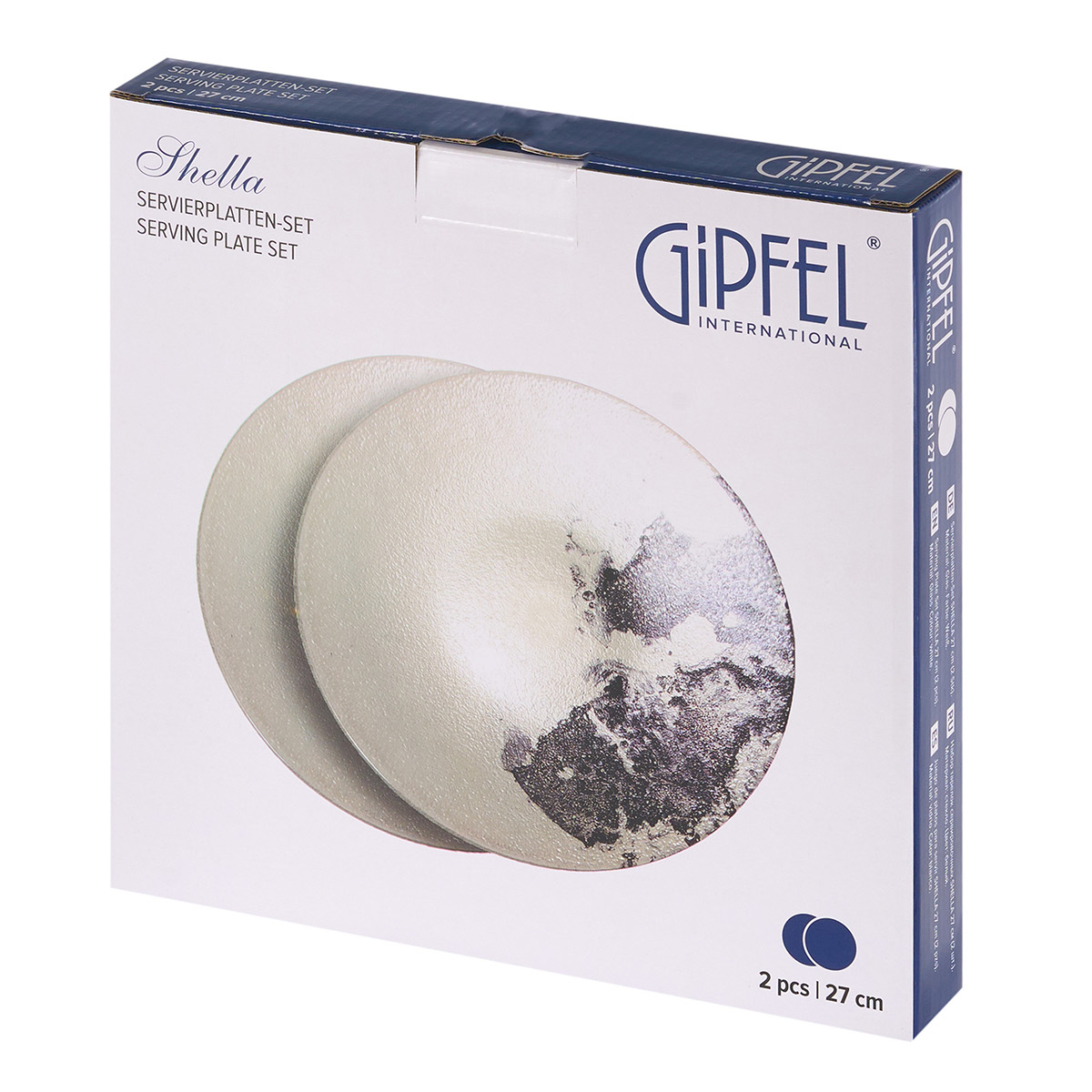Набор тарелок сервировочных Gipfel Shella 52898 27 см 2 предмета фото