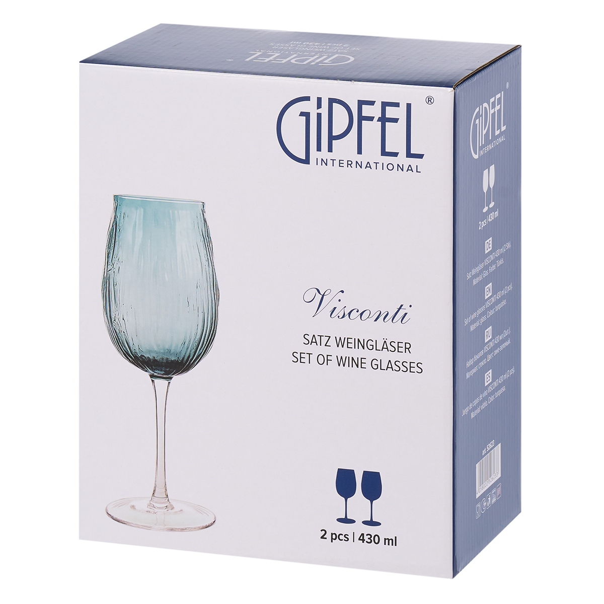 Набор бокалов Gipfel Visconti 52623 430 мл 2 предмета фото