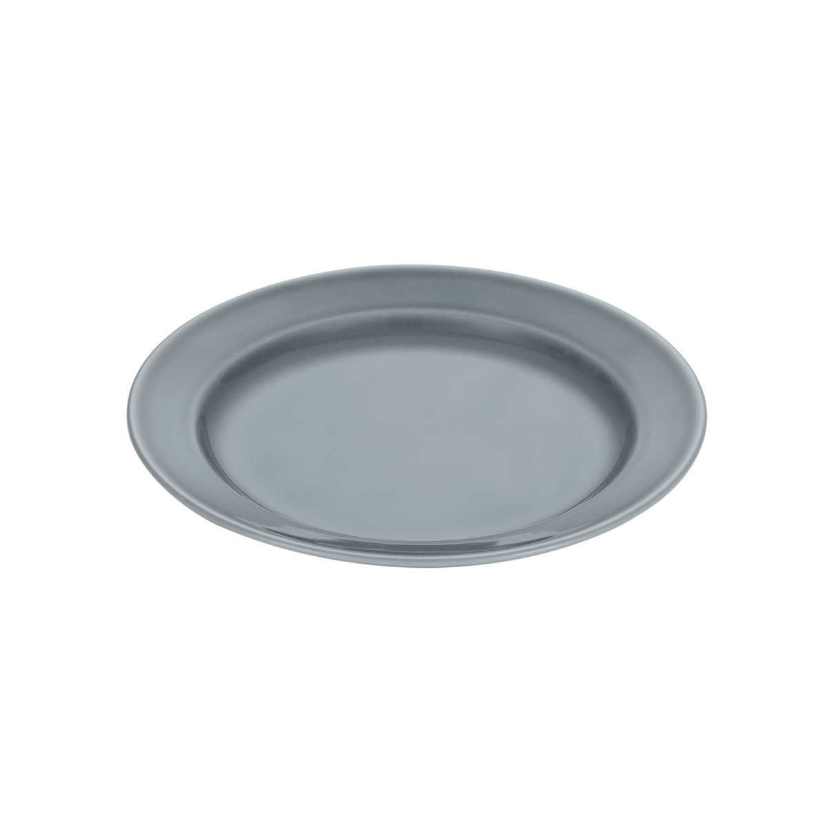 Тарелка мелкая GIPFEL PRINCESSE 50831 17,5см, цвет темно-серый - фото 1