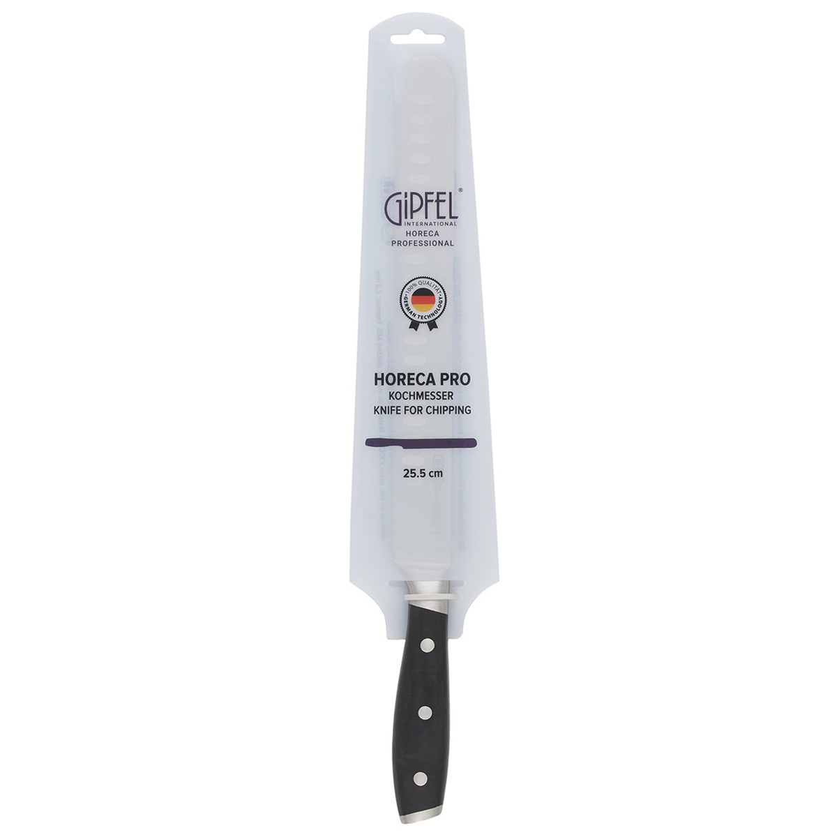 Нож c выточками для тонкой нарезки Gipfel Horeca Pro 50579 25 см №3