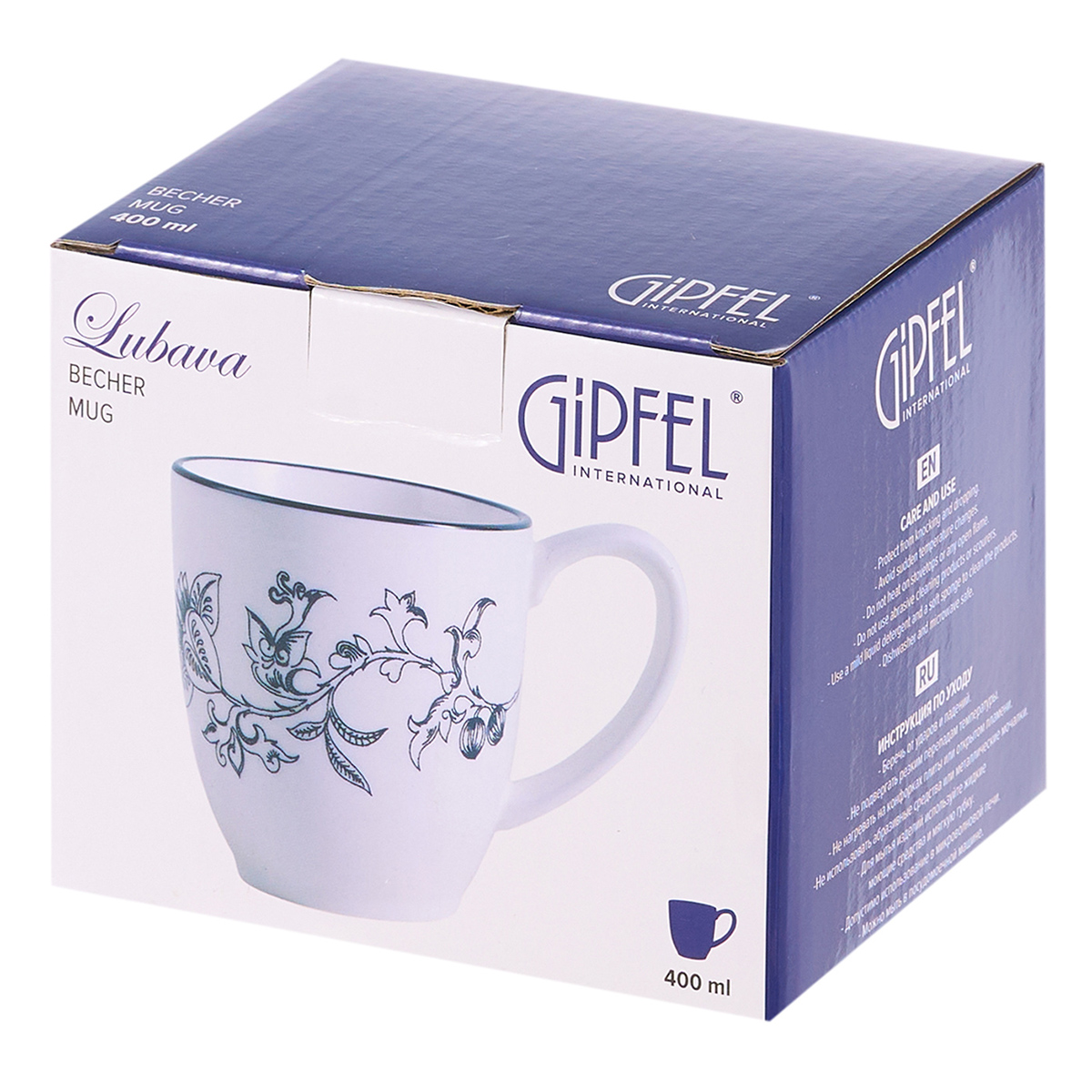Кружка Gipfel Lubava 52861 400 мл фото